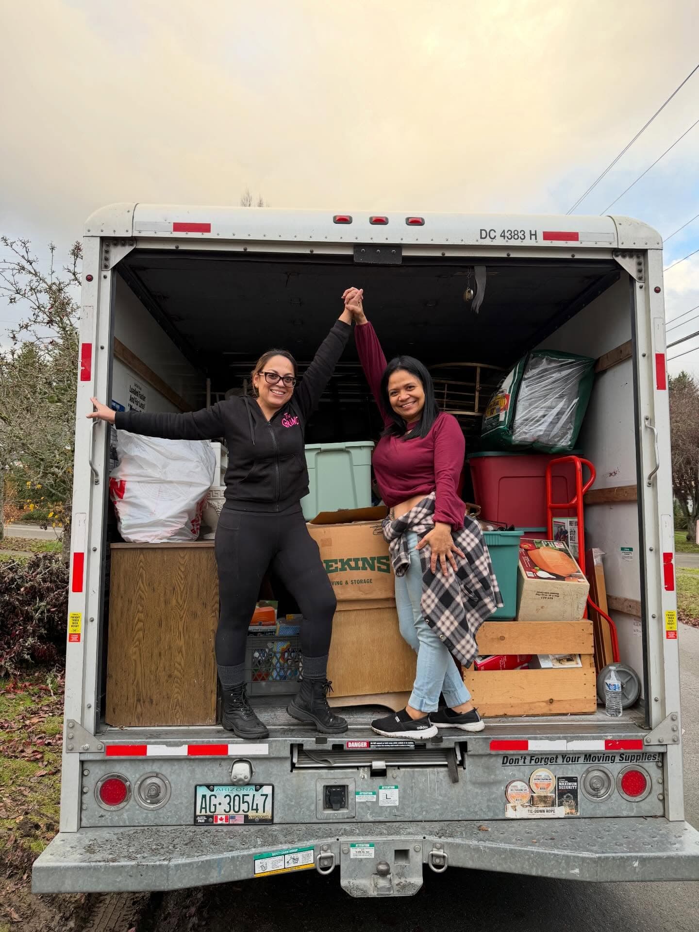 Team moving donations