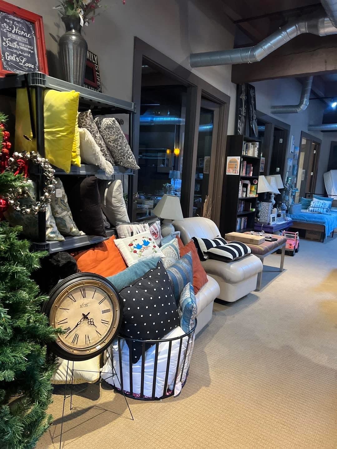 Home goods on the floor