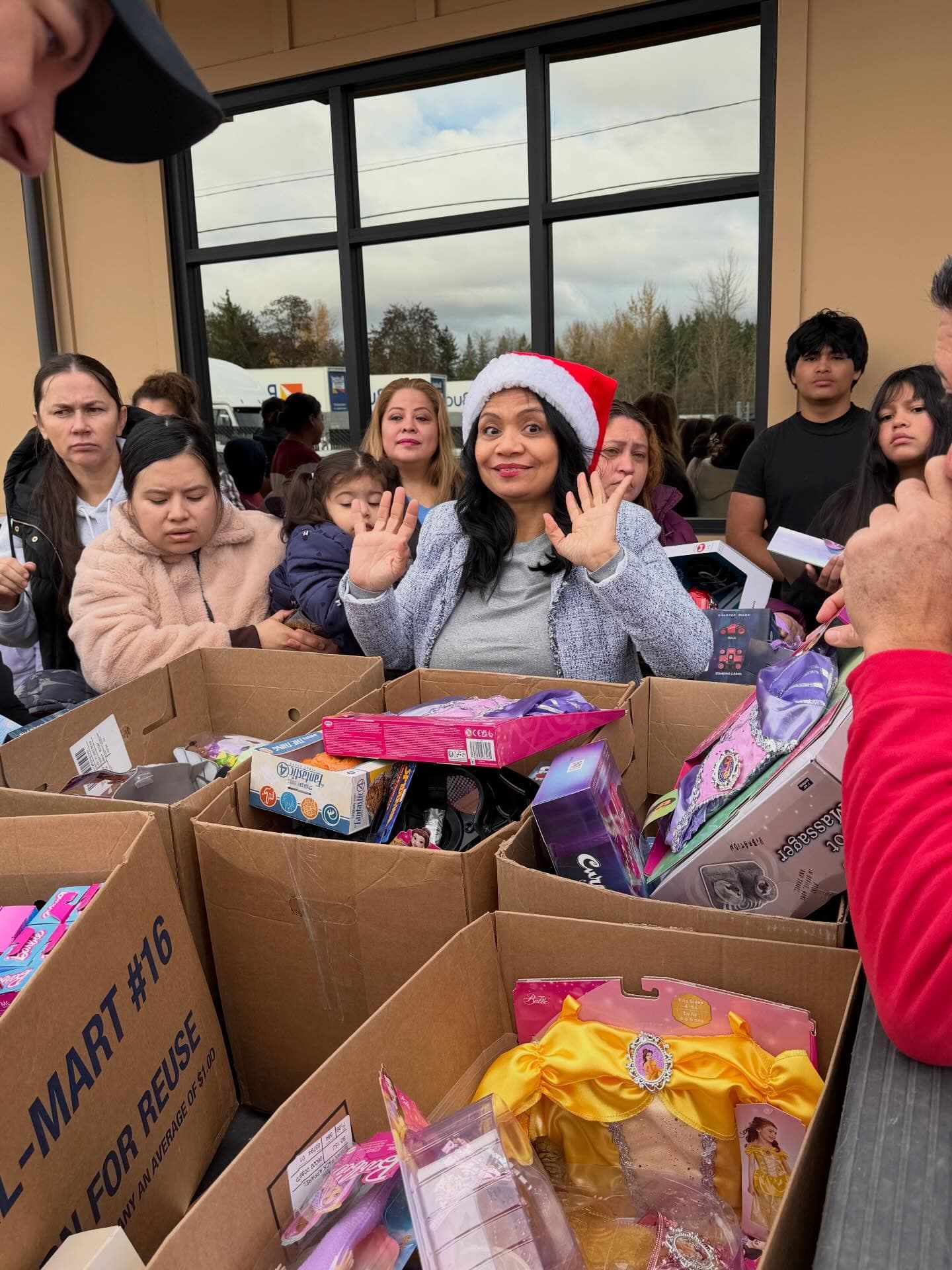 Holiday toy giveaway